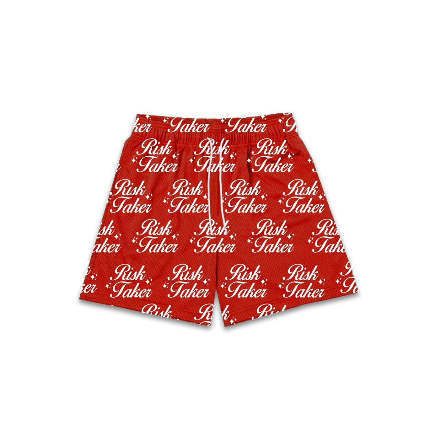 RISKTAKER RED Mesh Short