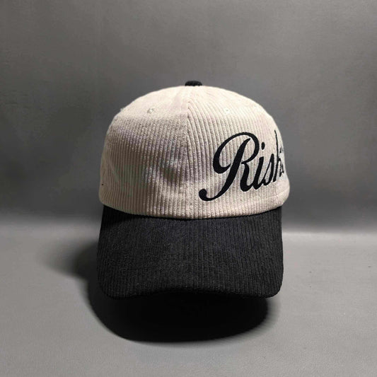 RISKTAKER " Corduroy White Cap "